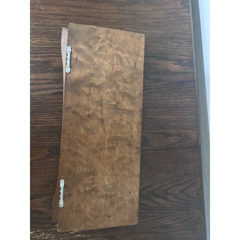 Vintage Wood Wall Shelf Bread Board Kitchen Decor Give Us This Day Cottagecore